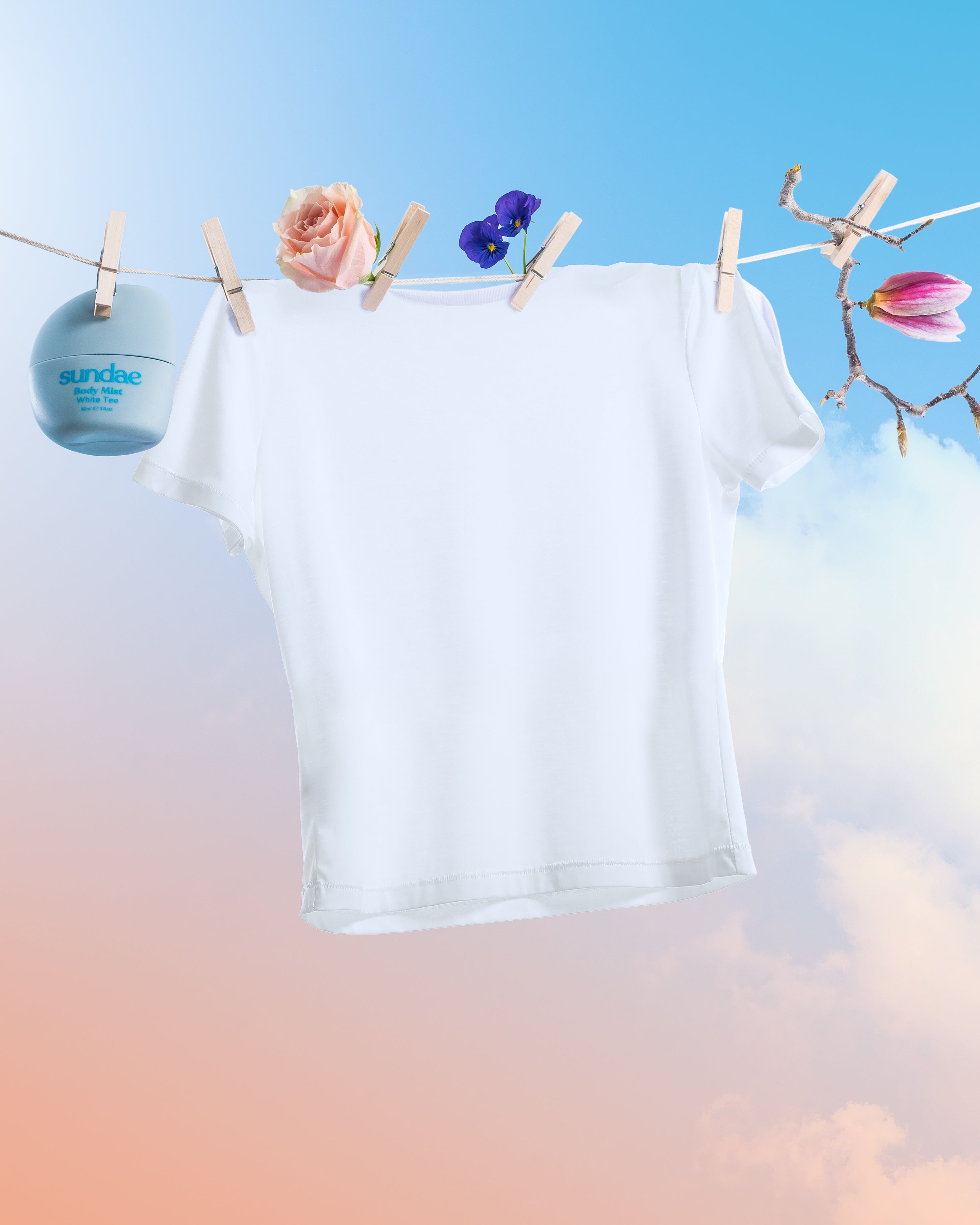 White Tee Hair & Body Mist